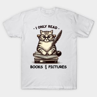 Read book with pictures T-Shirt